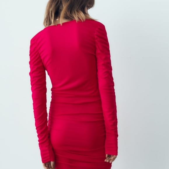 Ruched Top Strawberry Zara - Picture 10 of 12